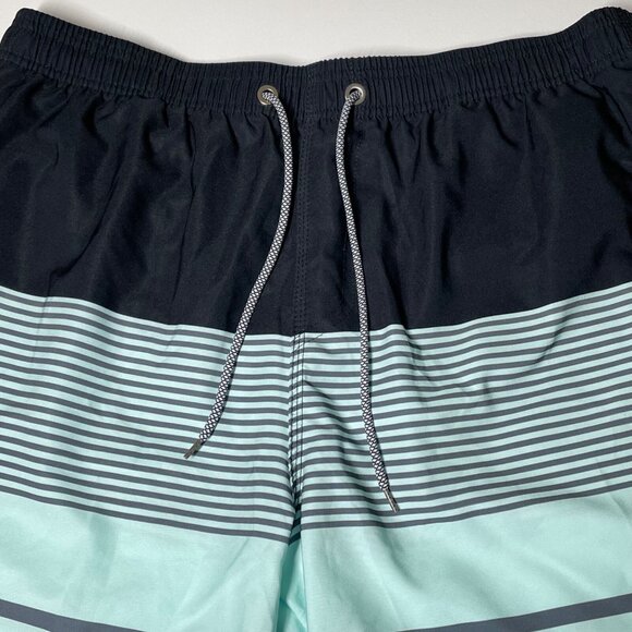 Mens 2XL Swim Trunks 9" Quick Dry Stretch Swim Shorts Mesh Lining Bathing Suit - Picture 8 of 13